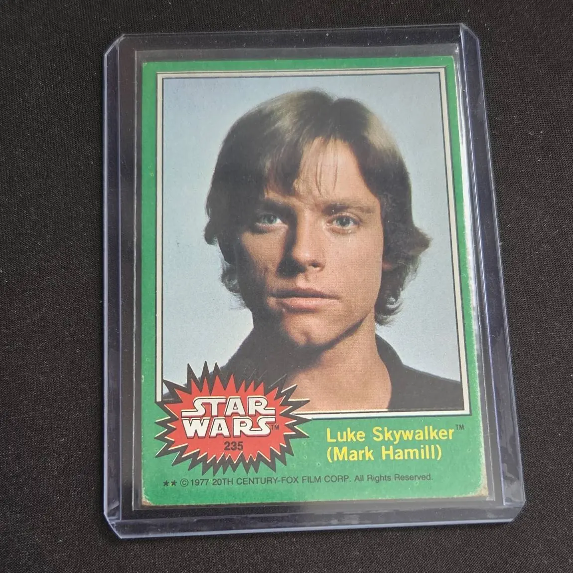 1977 Topps Star Wars #235 Luke Skywalker