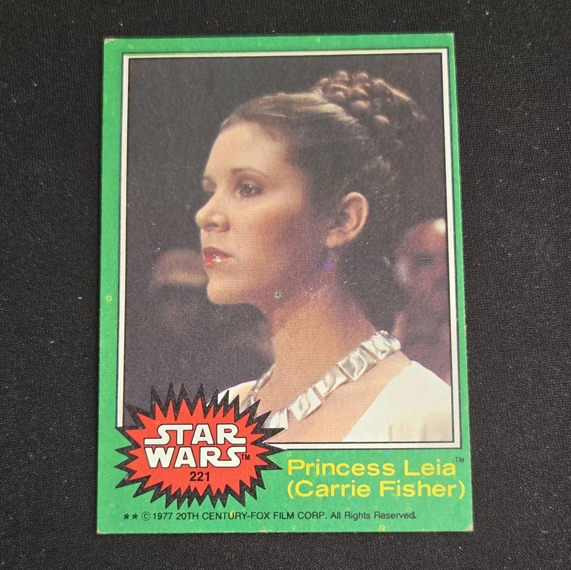 1977 Topps Star Wars #221 Princess Leia