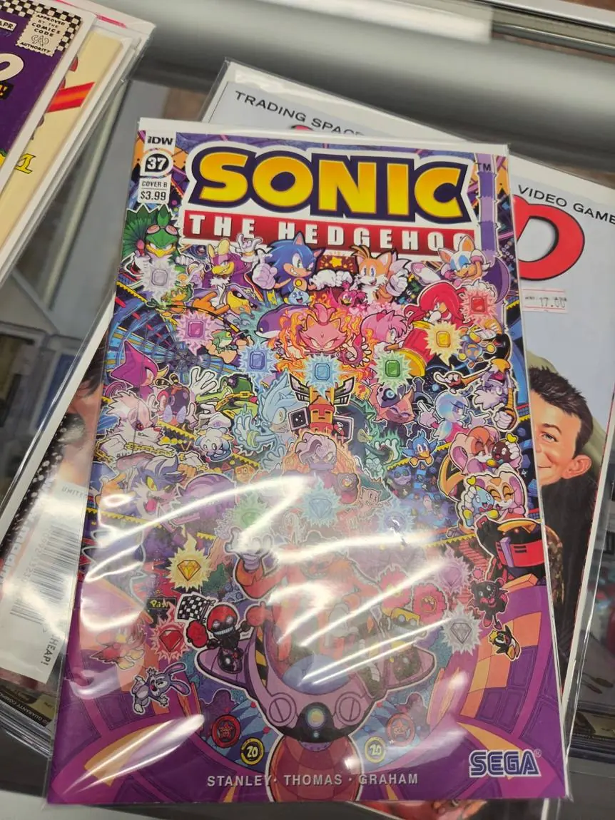 Sonic the Hedgehog #37 Cover B